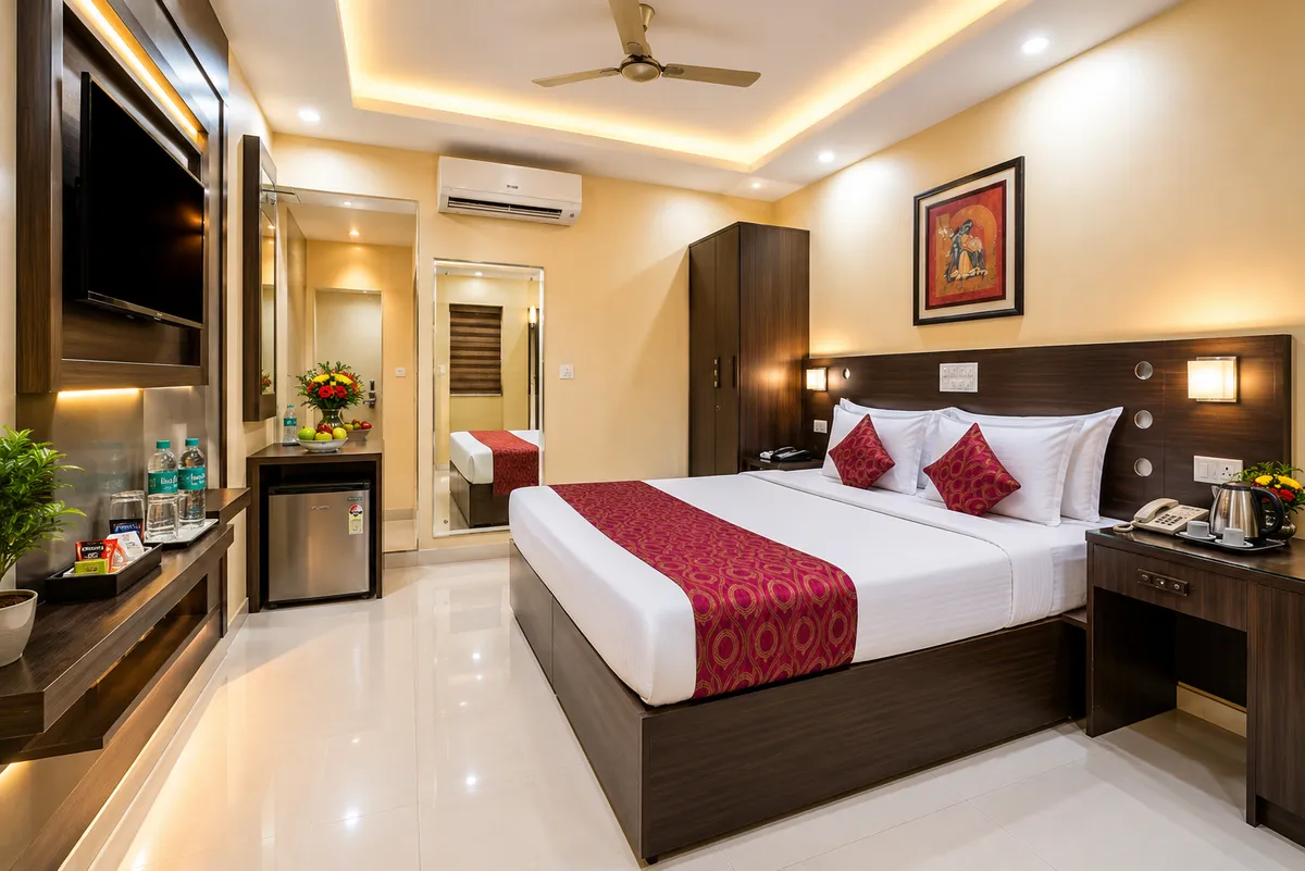 Deluxe Room at Amby Inn 2.0